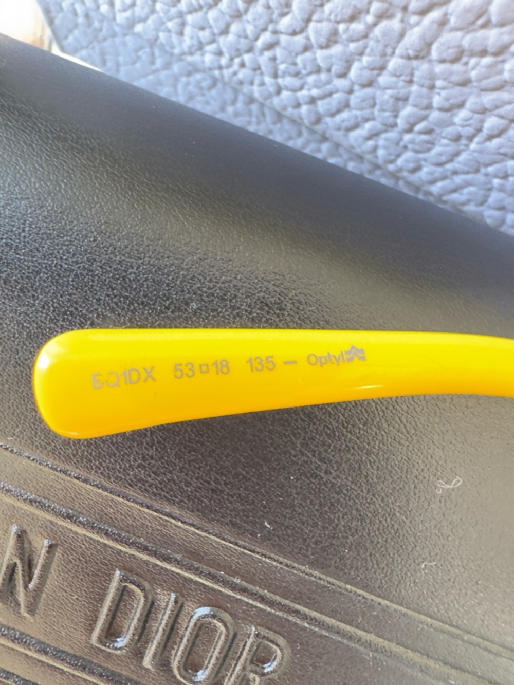 DIOR Yellow Sunglasses - Picture 6 of 9